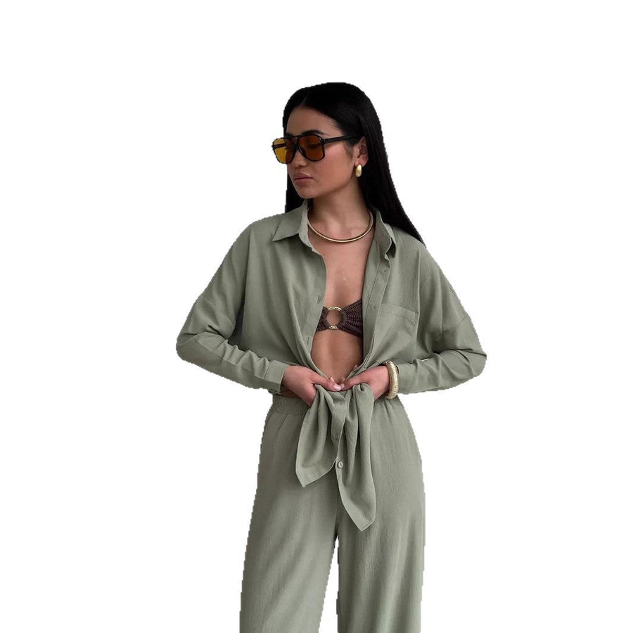 Guinivere | Women's Oversized Pockets Blouse