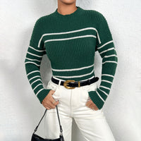 Gwendolen | Women's Striped Knit Sweater