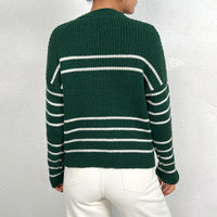 Gwendolen | Women's Striped Knit Sweater