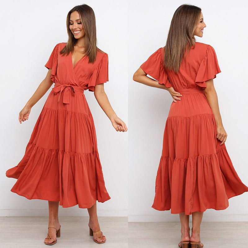 Gwendolen | Women's V-Neck Maxi Dress