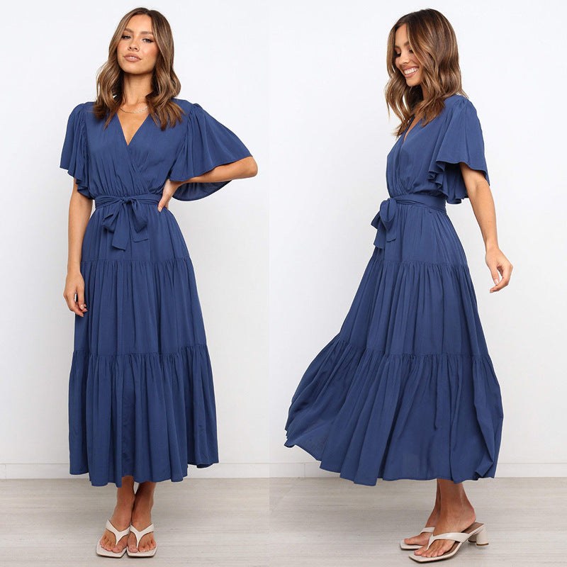 Gwendolen | Women's V-Neck Maxi Dress