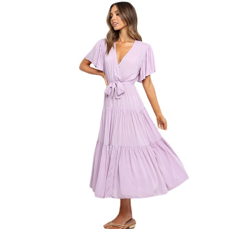 Gwendolen | Women's V-Neck Maxi Dress