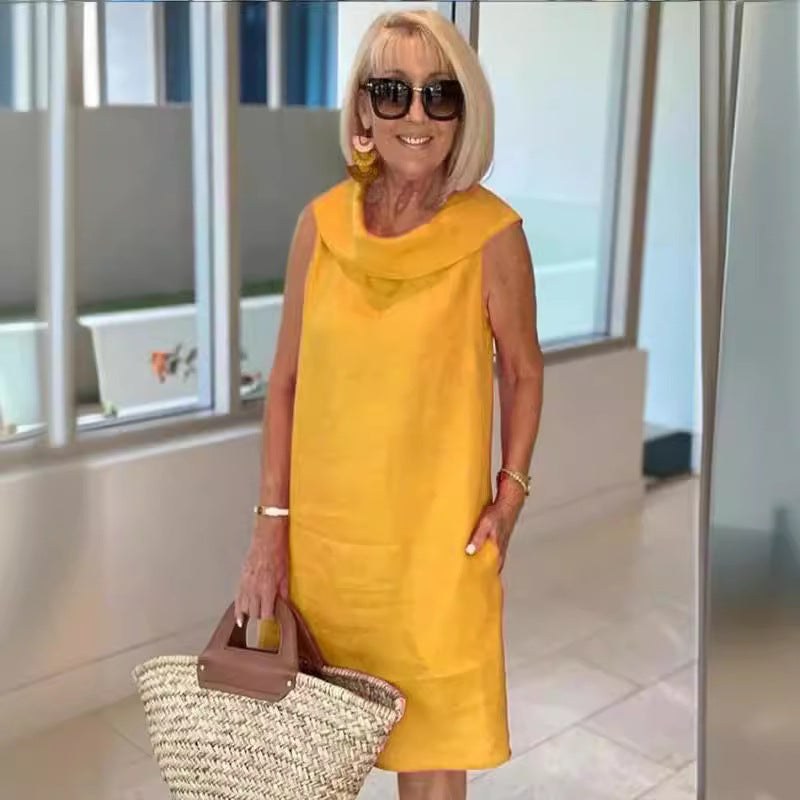 Gwyneth | Women's Modern Dress – Casual Dress in Yellow