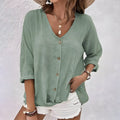 Hadley | Women's Relaxed Button-Up Blouse