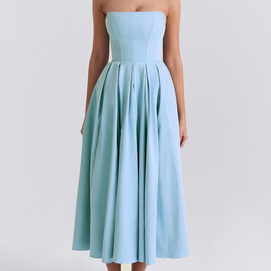 Halcyon | Women's Tailored Top in Blue