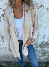Hanneke | Women's Lightweight Jacket in Apricot