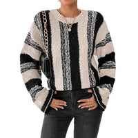 Heather | Women's Striped Knit Sweater