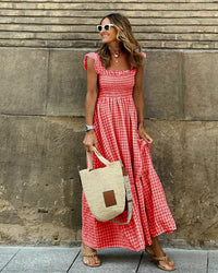 Hedvig | Women's Dress – Casual Dress in Red
