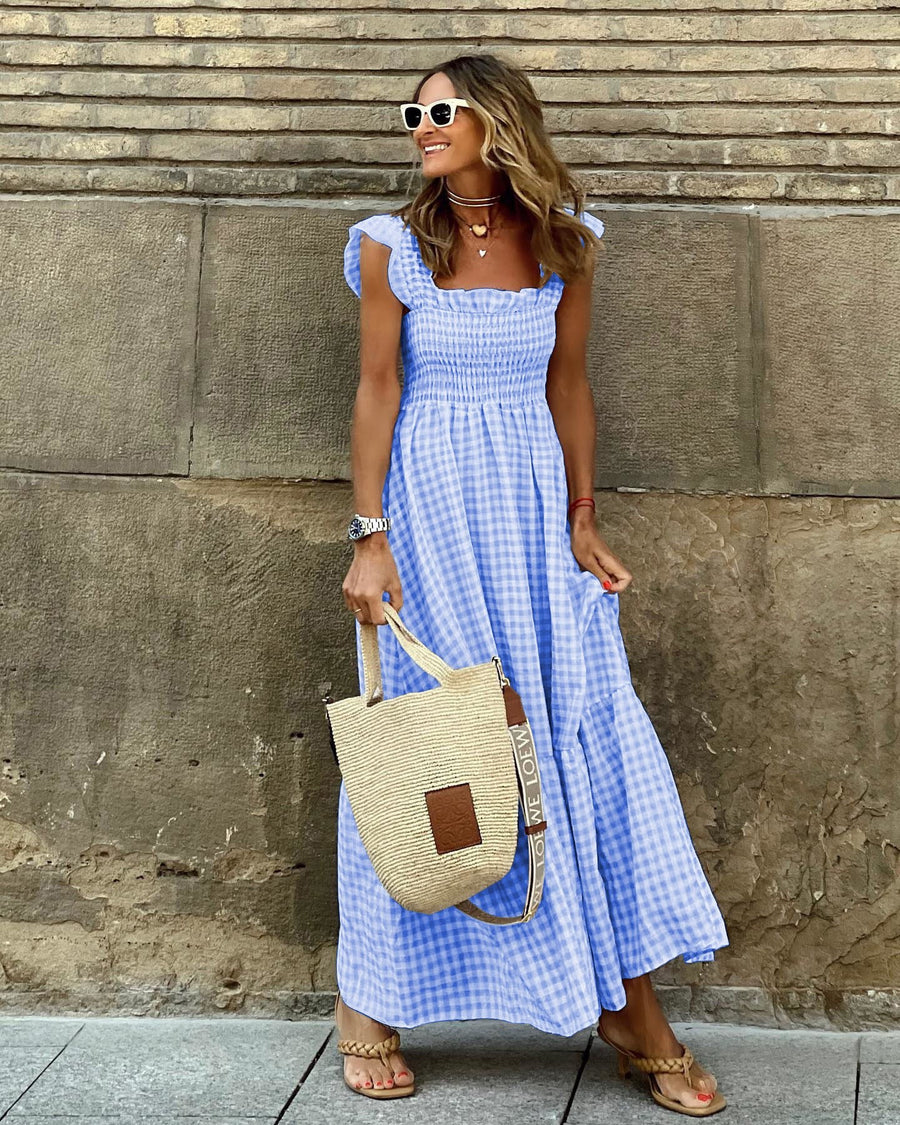 Hedvig | Women's Dress – Casual Dress in Sky Blue