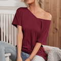 Hedvig | Women's Asymmetric Oversized T-Shirt