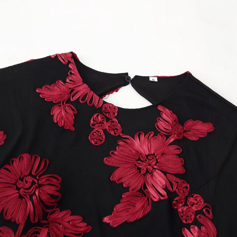 Hedwig | Women's Floral Elegant Evening Dress in Kleid