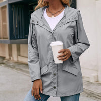 Heilwig | Women's Lightweight Jacket in Dark Gray