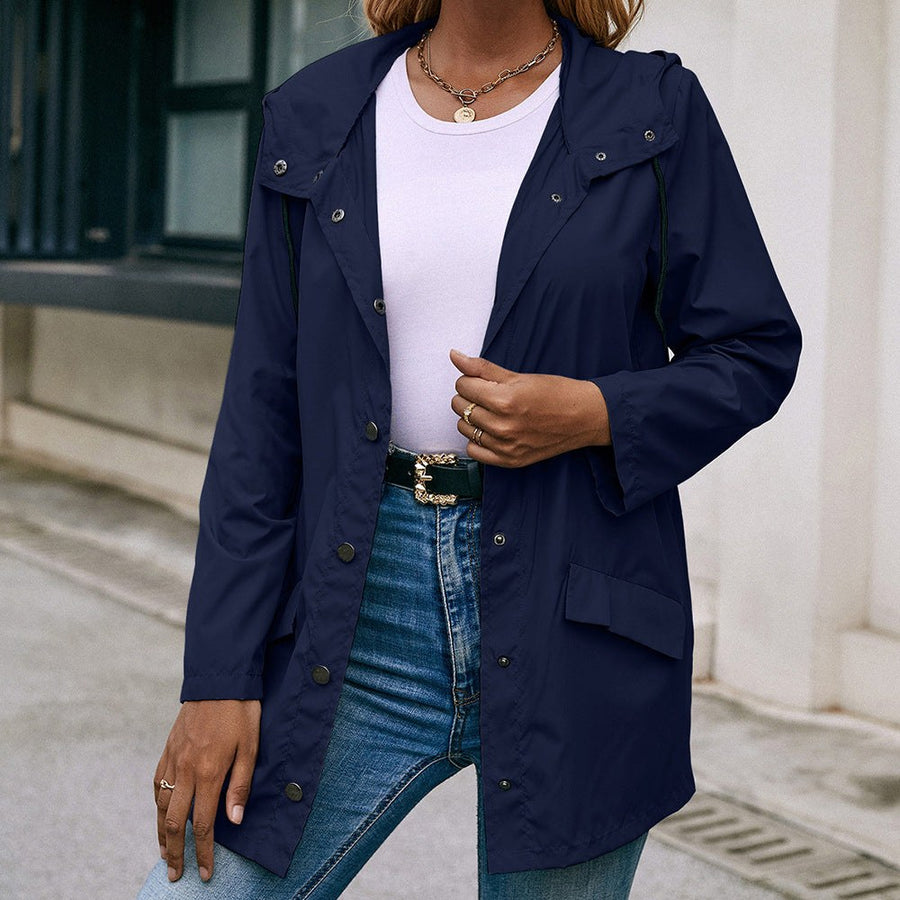 Heilwig | Women's Lightweight Jacket in Marine Blue