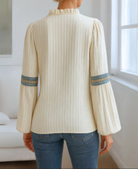 Helena | Women's Ruffled V-Neck Blouse