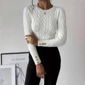 Heloise | Women's Button Detail Knit Sweater