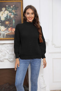 Henrietta | Women's Knit Sweater in Black