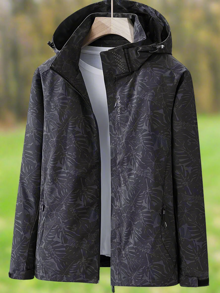 Henriette | Women's Full-length Zipper Closure Jacket in Black