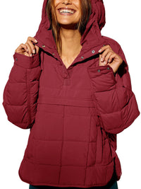 Hermelinda | Women's Jacket in Wine Red