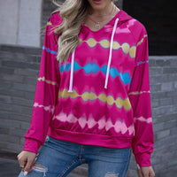 Hesperia | Women's Hooded Modern Hoodie in Magenta