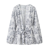 Hollis | Women's Floral Pajama Set in Anzug