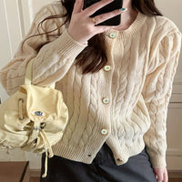 Hollis | Women's Knit Cardigan in Apricot