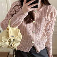 Hollis | Women's Knit Cardigan in Pink