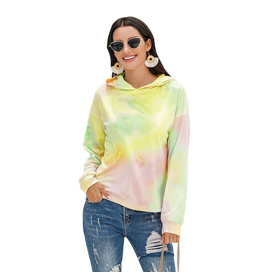 Honorata | Women's Hooded Modern Hoodie in Green