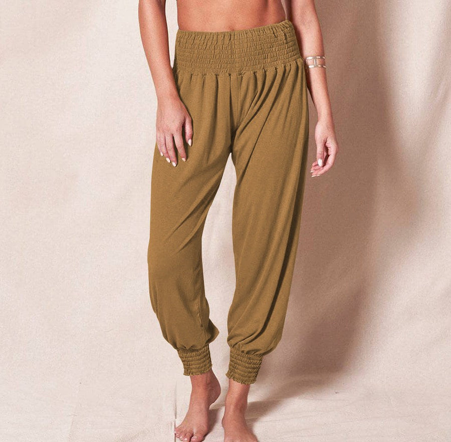 Honorine | Women's Elastic Waist Comfortable Casual Pants – Dress Pants