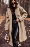 Hope | Women's Oversized Hooded Faux Fur Longline Winter Coat – Winter Jacket