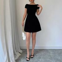Hortense | Women's Fashionable Sheath Dress in Black