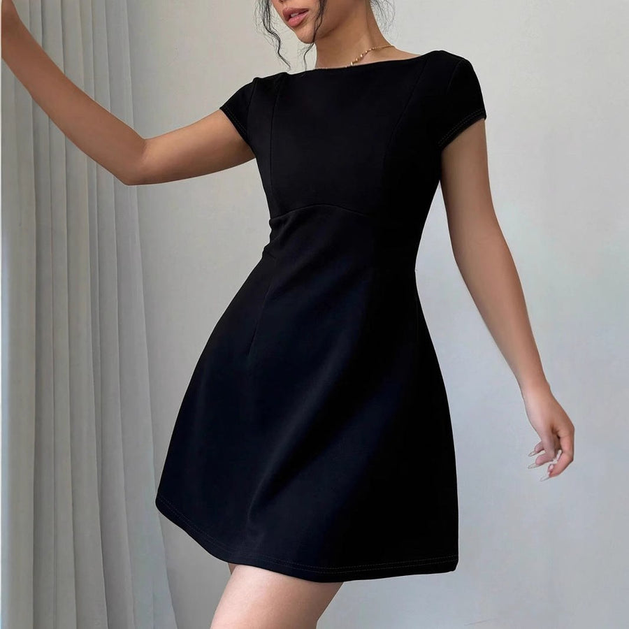 Hortense | Women's Fashionable Sheath Dress in Black