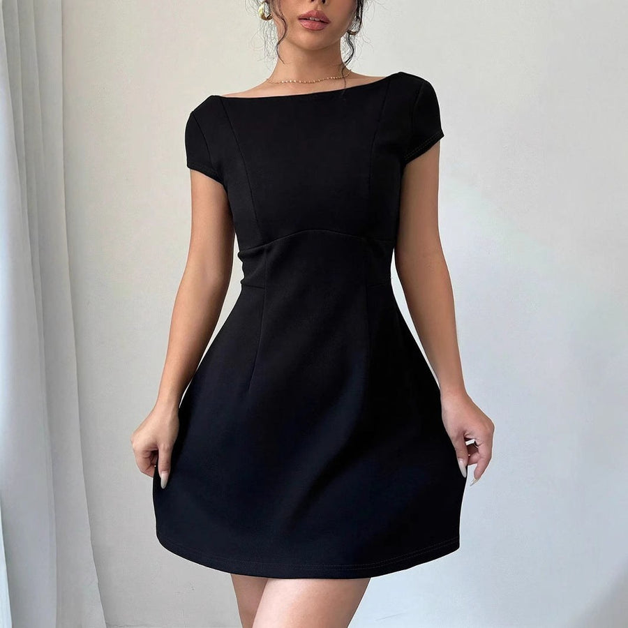 Hortense | Women's Fashionable Sheath Dress in Black