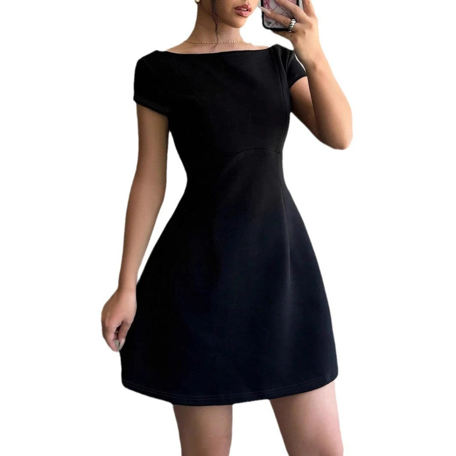 Hortense | Women's Fashionable Sheath Dress in Black