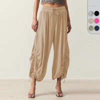 Hulda | Women's Ruffle Detail Comfortable Pants – Dress Pants