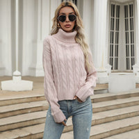 Hyacinth | Women's Knit Sweater in Pink