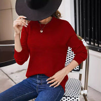 Ida | Women's Textured Knit Sweater