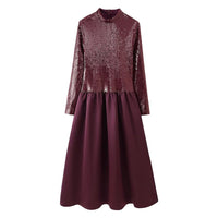 Ida | Women's Top in Wine Red