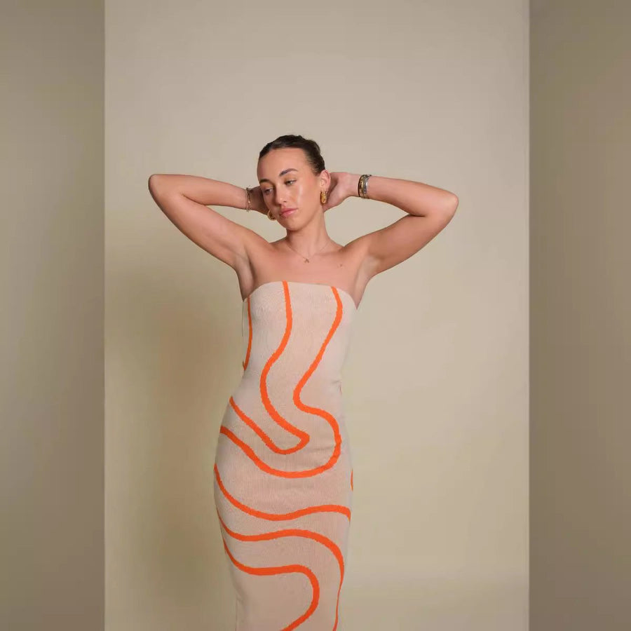 Idabelle | Women's Asymmetric Maxi Dress