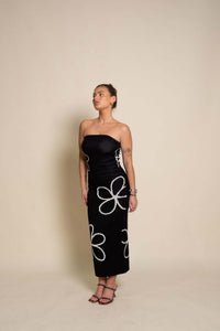 Idabelle | Women's Asymmetric Maxi Dress in As Shown
