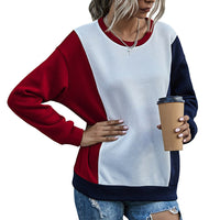 Idelette | Women's Color Block Fashionable Sweatshirt