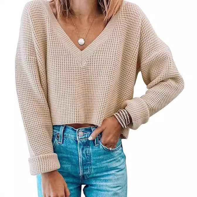 Idelle | Women's Knit Sweater in Korallen Pink