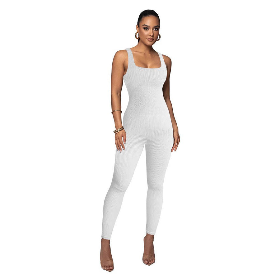 Idonea | Women's Bodycon Knit Jumpsuit