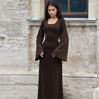 Ilaire | Women's Maxi Dress in Brown