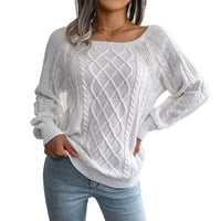 Ilaria | Women's Knit Sweater in White