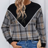 Ilsabeth | Women's V-Neck Comfortable Sweater in Black