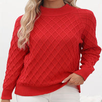 Ilse | Women's Stand Collar Knit Sweater
