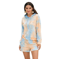Immacolata | Women's Hooded Hoodie in Orange
