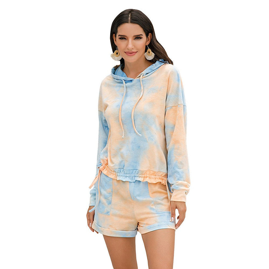 Immacolata | Women's Hooded Hoodie in Orange