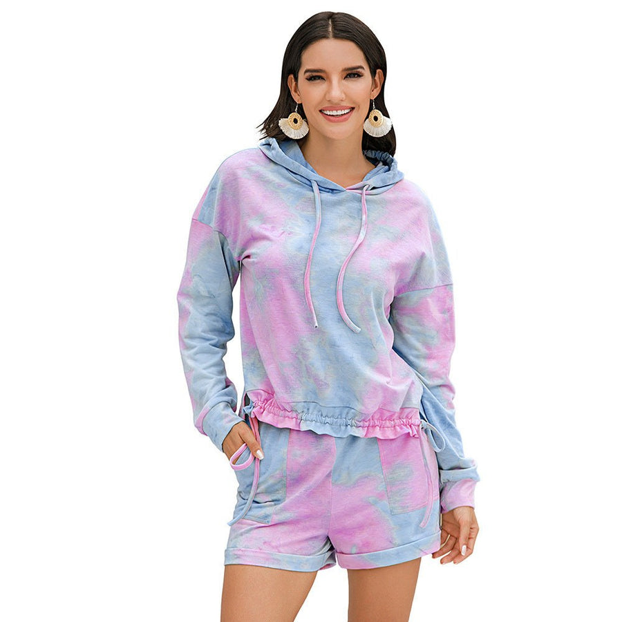 Immacolata | Women's Hooded Hoodie in Purple