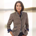 Immaculata | Women's Stand Collar Flap Pockets Jacket